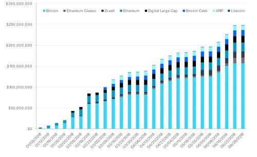 机构熊市抄底 数字基金报告称上半年超半数流入资金来自机构投资者